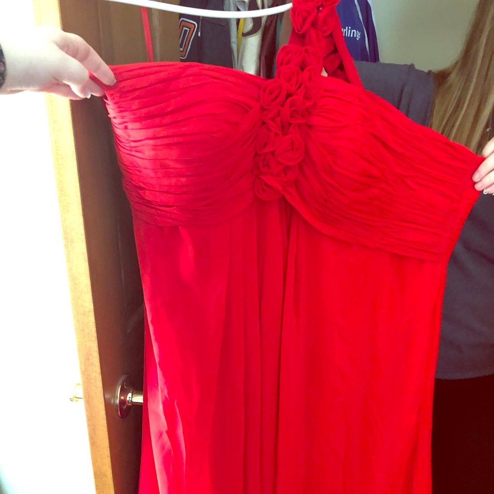 SOLD Beautiful elegant long prom dress